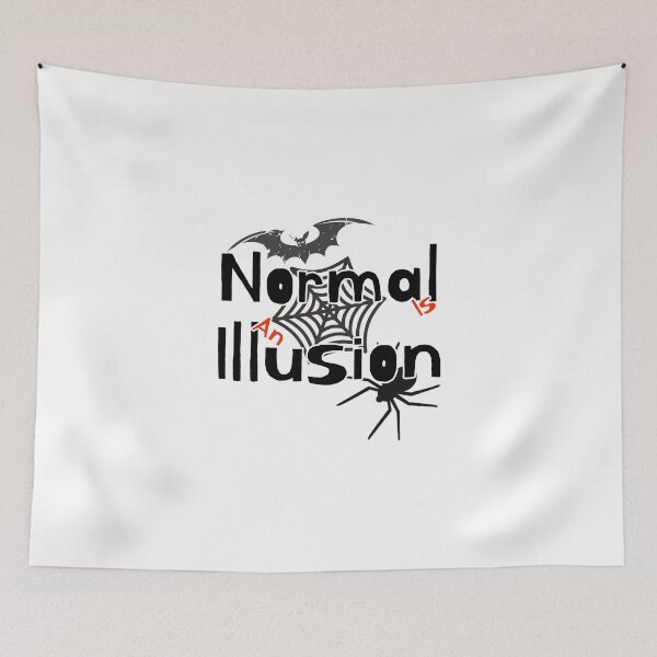Item preview, Normal Is An Illusion-bat- designed and sold by SPYG.