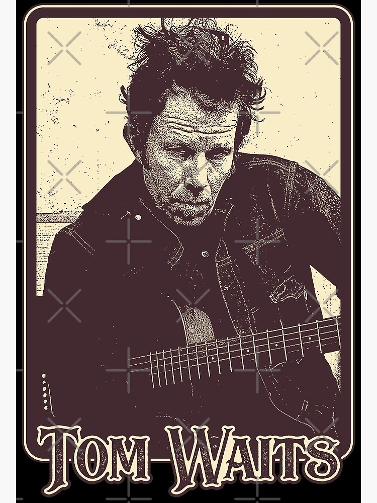 Tom Waits portrait tribute