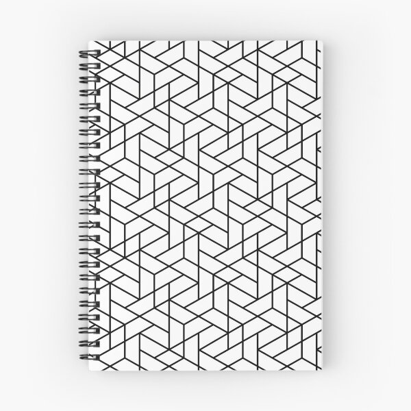 Item preview, Black And White Geometric Line Pattern designed and sold by virillanissa.