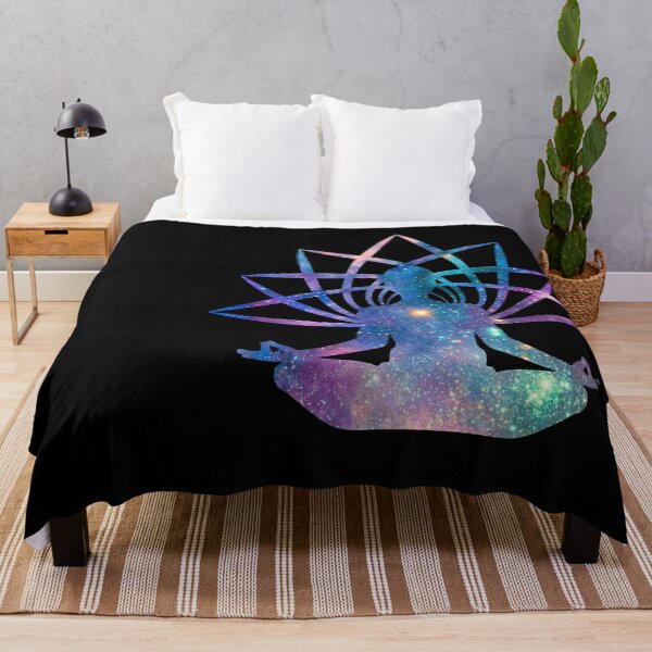 Item preview, Cosmic Yoga Meditation - Galaxy Aura, Breathe, Focus, Just Be designed and sold by FlyingFoxDesign.