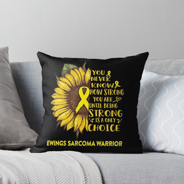 Item preview, Ewings Sarcoma Warrior You Never Know How Strong You Are Sunflower Lover Gifts designed and sold by radianen.