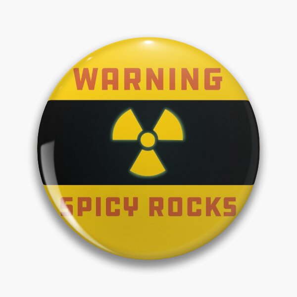 Item preview, Warning: Spicy Rocks designed and sold by brainthought.