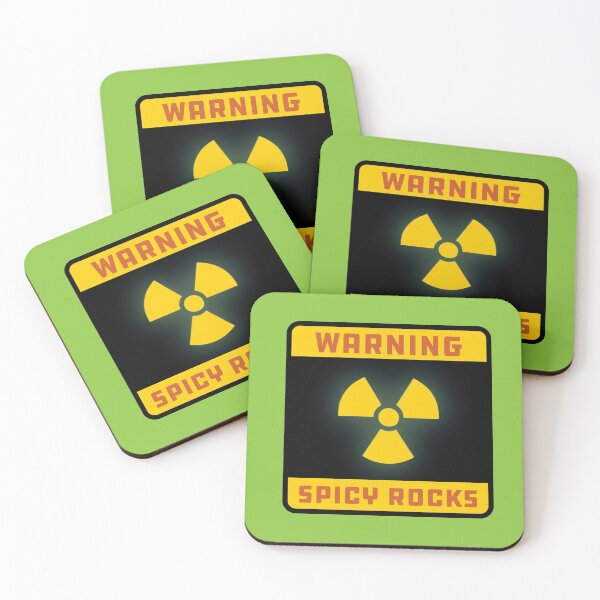 Item preview, Warning: Spicy Rocks designed and sold by brainthought.