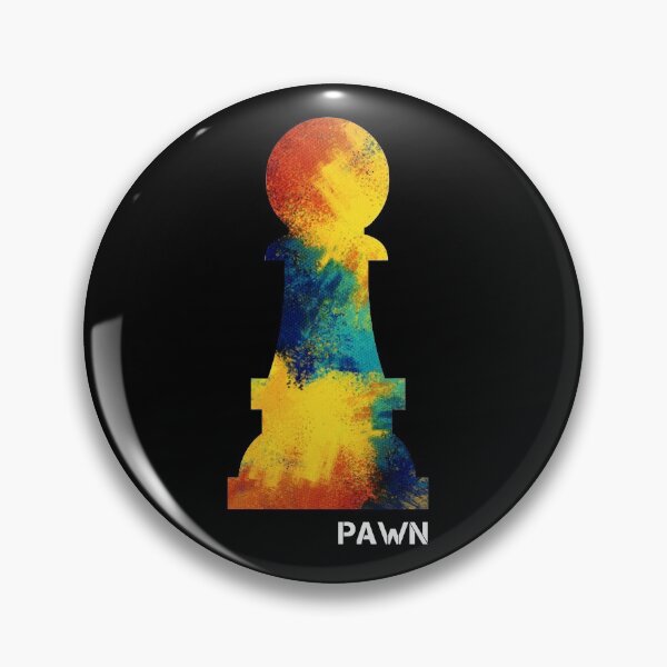 Artikelvorschau, Pawn Chess Piece Color Splash entworfen und verkauft von Koi-Art.