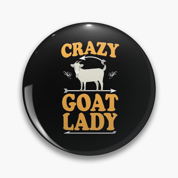Item preview, Crazy Goat Lady designed and sold by SasKloset.