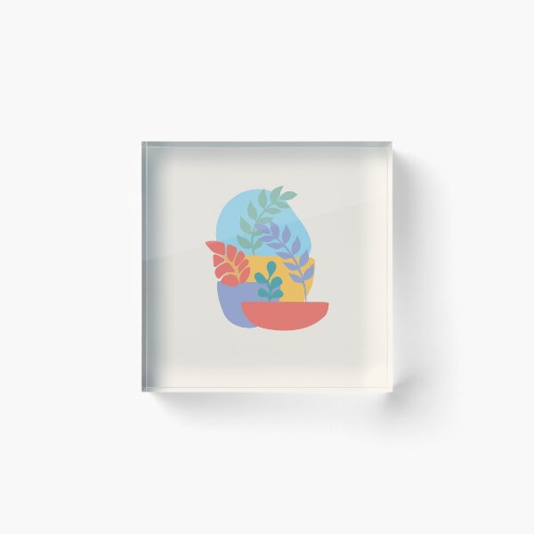 Artikelvorschau, Bunte Topfpflanzen Minimal Art entworfen und verkauft von Anna Lemos.