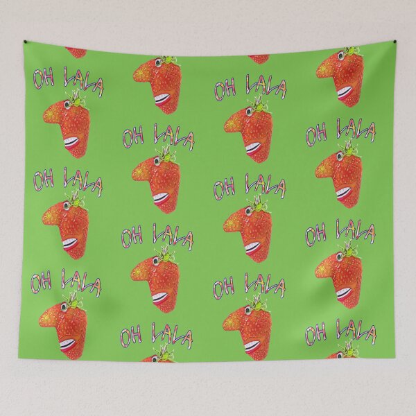 Item preview, Oh lala - funny strawberry - photo edit with lettering designed and sold by kikidu21.