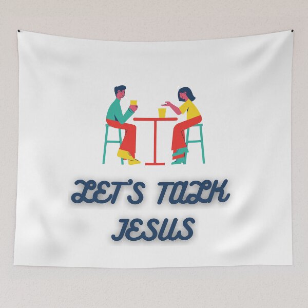 Item preview, Let's Talk Jesus | Table Talk designed and sold by LoveGen.