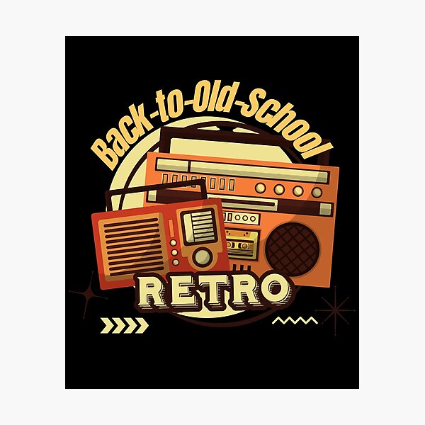 Item preview, Back to Old School designed and sold by OMG Outfits .