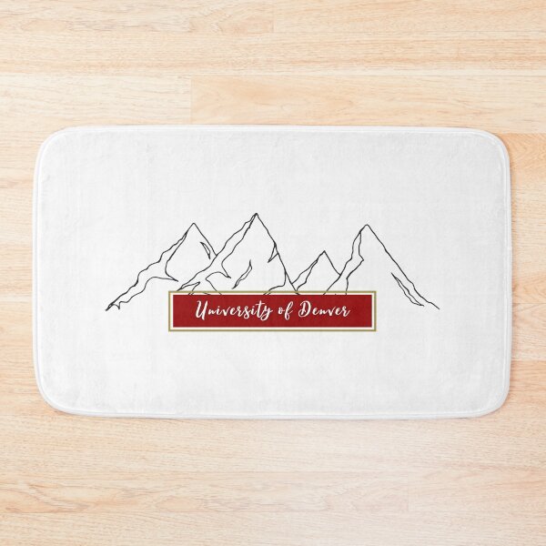 Item preview, University of Denver mountain range designed and sold by copperquill.