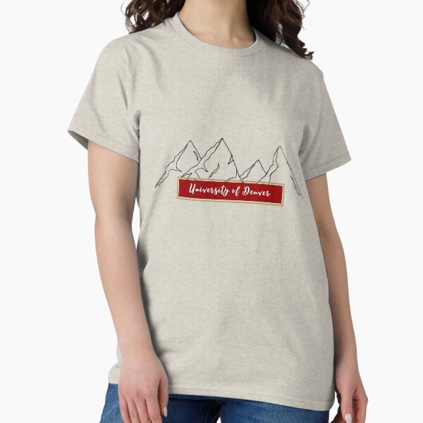 Item preview, University of Denver mountain range designed and sold by lovelexilee.