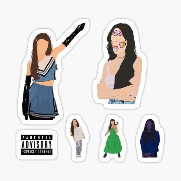Pack Olivia Rodrigo SOUR Sticker