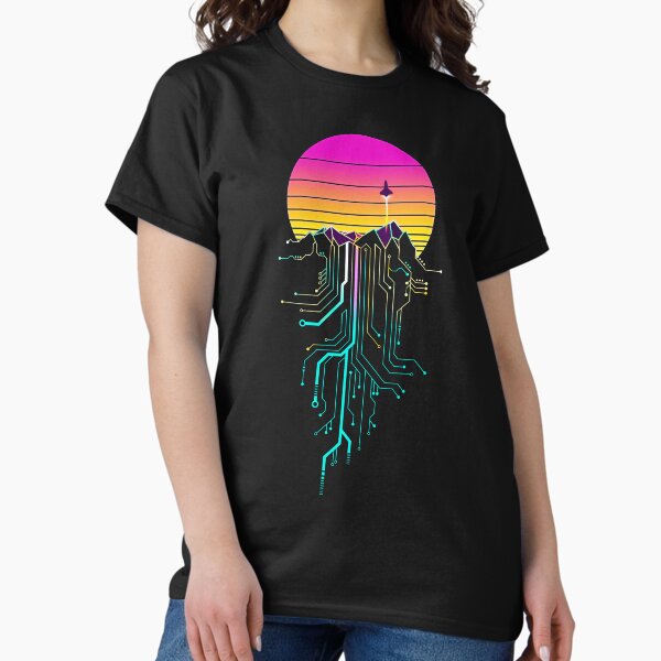 Item preview, Synth Mountain Sunrise designed and sold by forge22.