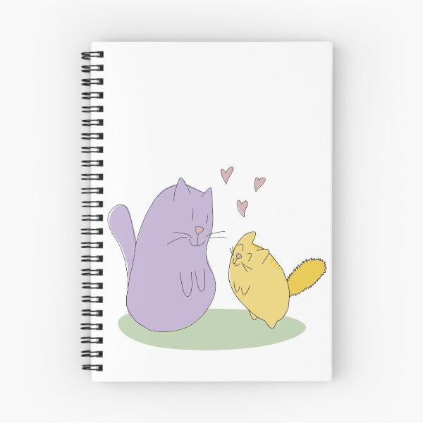 Item preview, Cute Cat Friends Bob and Willow designed and sold by illustrations by debs.
