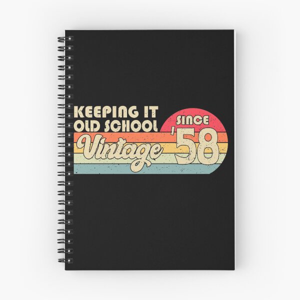 Item preview, 1958 Vintage, Keeping It Old School Since '58 Retro Birthday designed and sold by YAHIA-14.