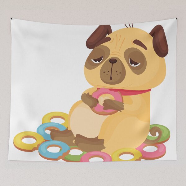 Item preview, Dog and donuts designed and sold by Dunjaa28.