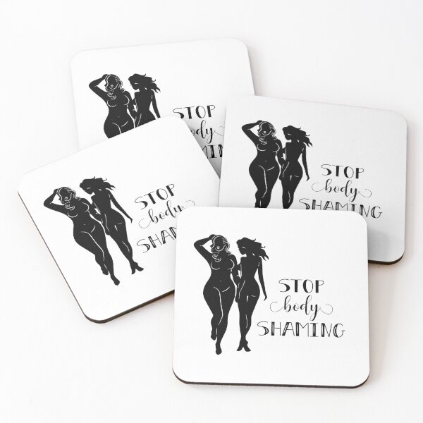 Item preview, STOP BODY SHAMING - LOVE YOURSELF - LOVE YOUR BODY designed and sold by Encrypted Colors .