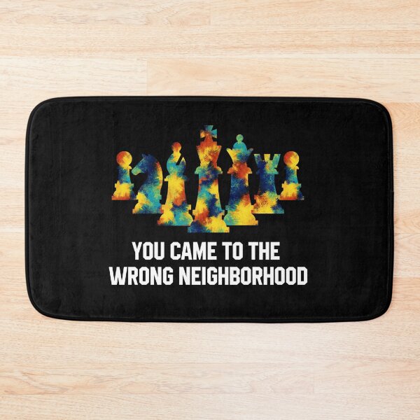 Item preview, Chess Pieces Color Splash - You came to the wrong neighborhood designed and sold by Koi-Art.