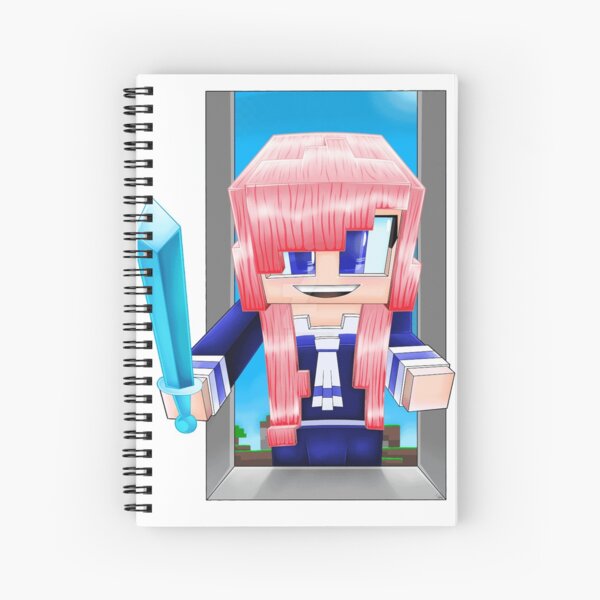 Its Funneh Spiral Notebooks Redbubble - itsfunneh roblox family ep 15
