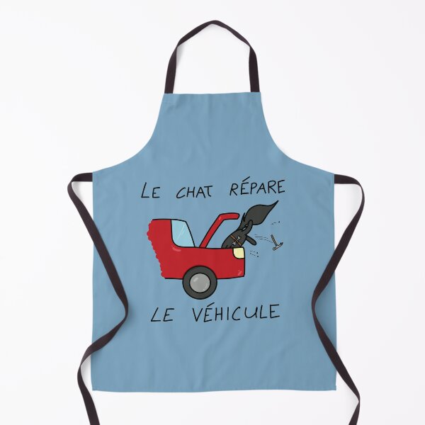 Item preview, Le Chat Repare le Vehicule designed and sold by Teslavire.