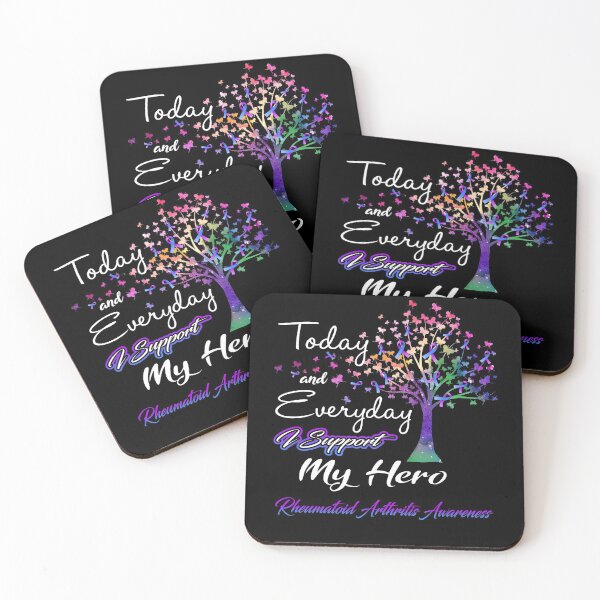 Item preview, Rheumatoid Arthritis Awareness Today and Everyday I Support My Hero designed and sold by ElizabethS809.