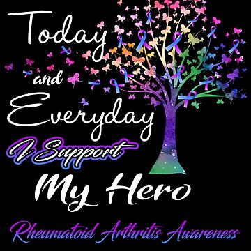 I'm Fine Rheumatoid Arthritis Warrior Support Rheumatoid Arthritis  Awareness Gifts Greeting Card for Sale by rechardtee