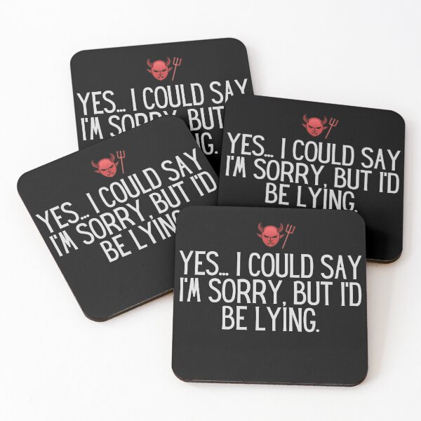 Item preview, Yes... I could say i'm sorry, but i'd be lying - dark designed and sold by 133DandC.
