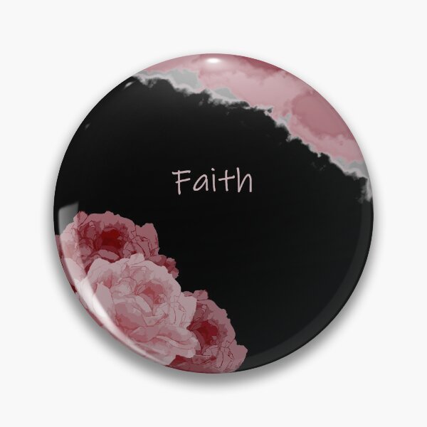 Item preview, Faith Watercolor Roses and Frame Red and Pink designed and sold by Celosia Liv.