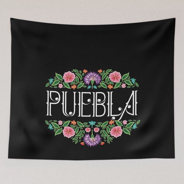 Item preview, Puebla Mexican Flowers designed and sold by Fr33m4n1111.