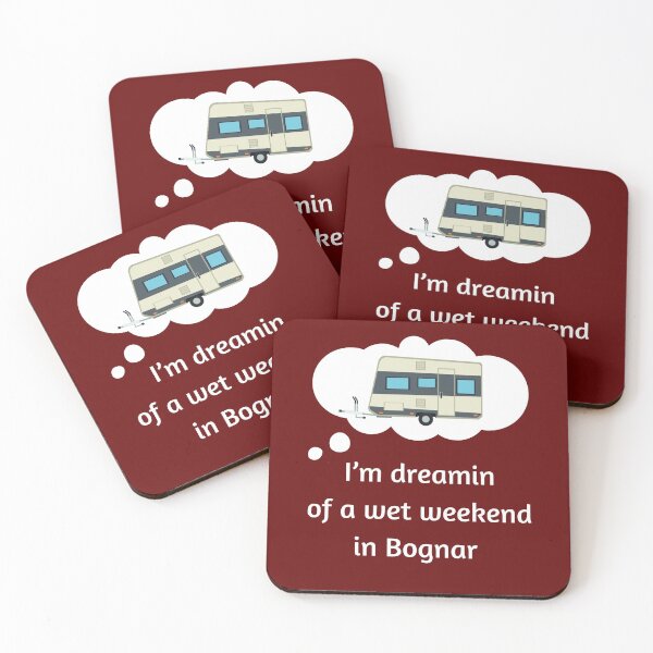 Item preview, Wet Weekend in Bognar (Available in Red and Blue) designed and sold by Hampshire Historica.