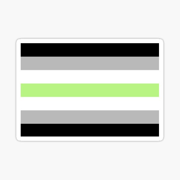 Agender Pride Sticker Phone Case Sticker By Owoshop Redbubble