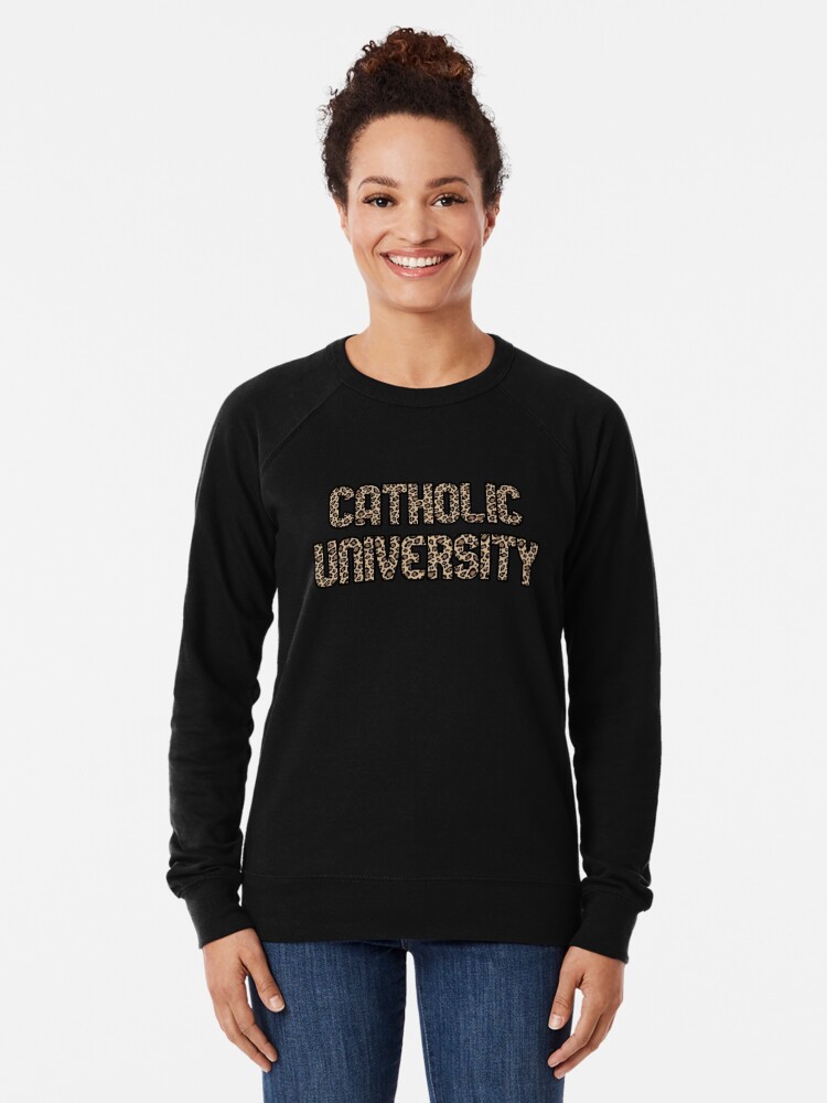 Cheetah Print Catholic University Design