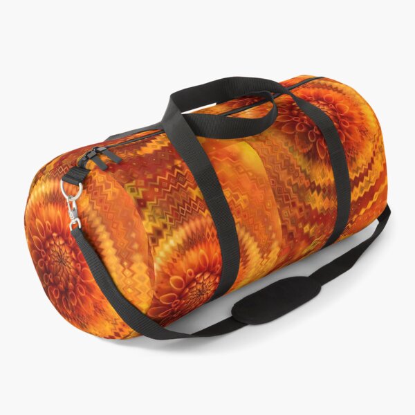 Item preview, Bright Orange Flower Fractal Design designed and sold by EarthArtDesigns.