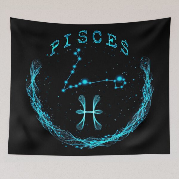 Item preview, Pisces Zodiac Symbol & Constellation - 03 designed and sold by serenaking.