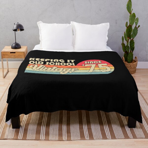 Item preview, 1975 Vintage, Keeping It Old School Since '75 Retro Birthday designed and sold by YAHIA-14.