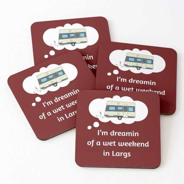 Item preview, Wet Weekend in Largs (Available in Red and Blue) designed and sold by Hampshire Historica.