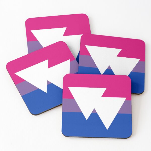 Item preview, Bisexual Pride Symbol Flag designed and sold by identipride.