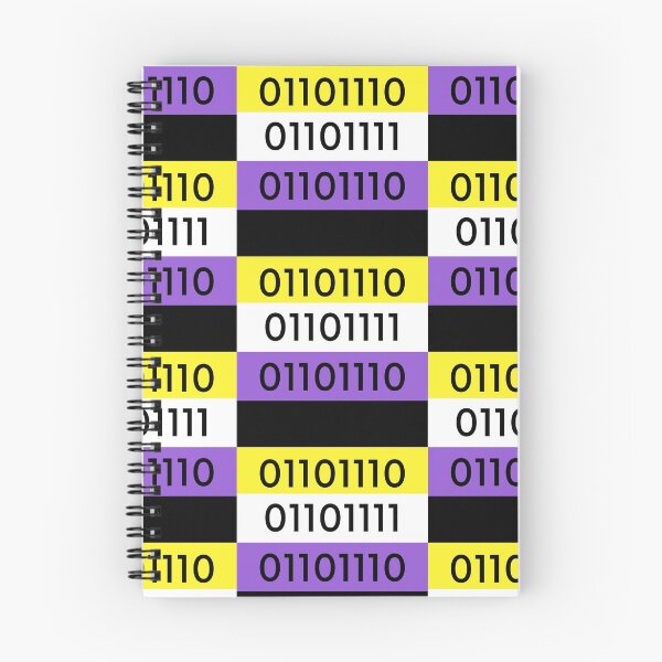 Item preview, Non in Binary on the Non-binary flag designed and sold by autisticcreator.