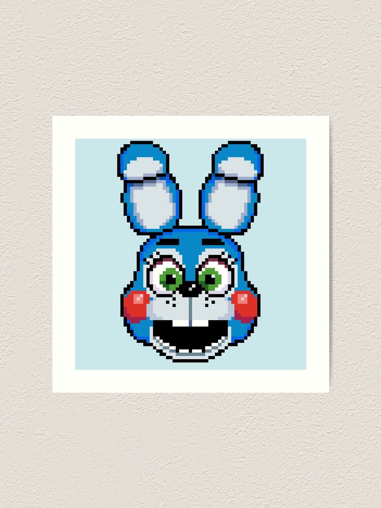 Five Nights at Freddy's 2 - Pixel art - Toy Bonnie Art Board Print for  Sale by GEEKsomniac