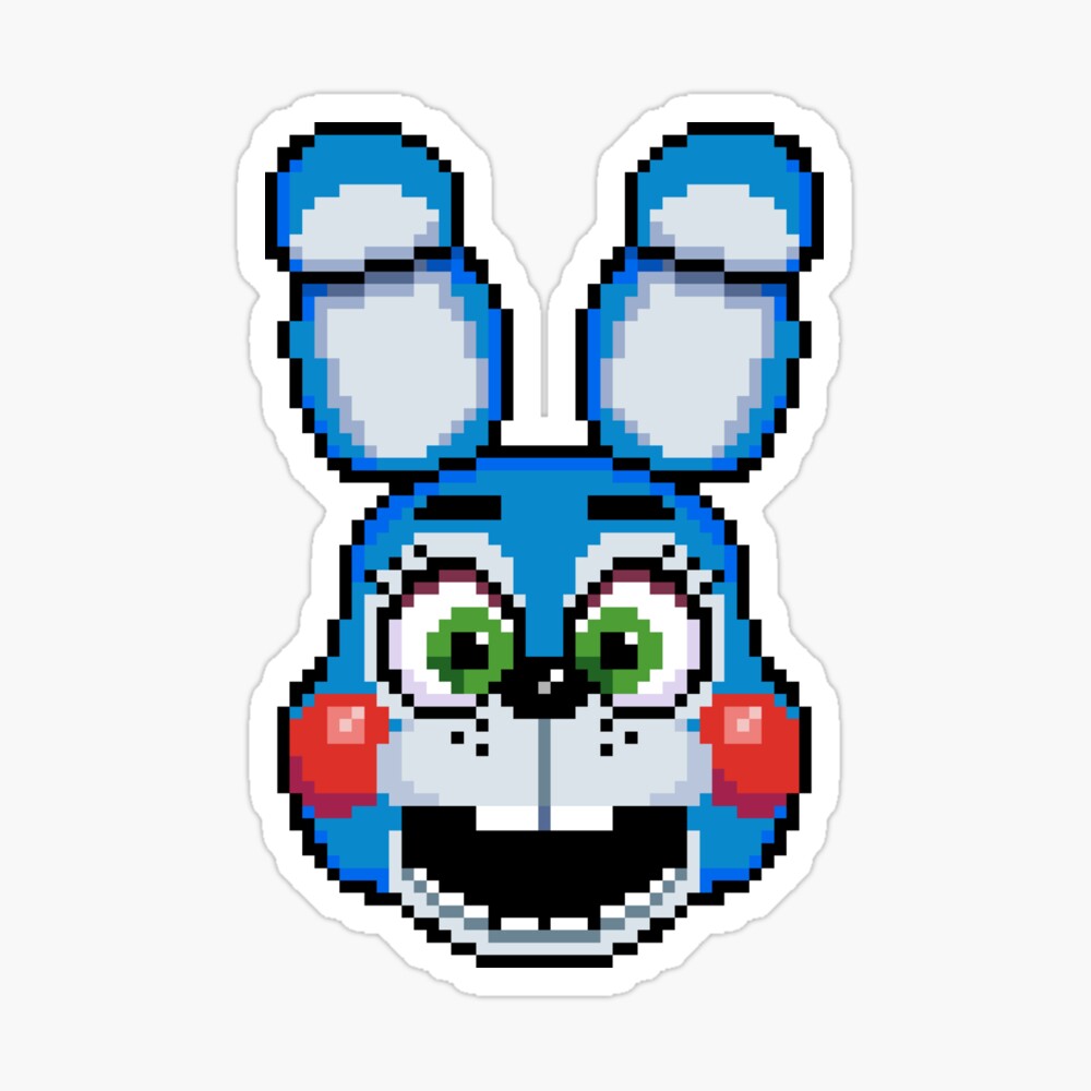 Glamrock bonnie updated pixel art