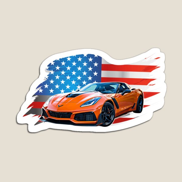 Aperçu de l'œuvre USA Supercars C7  créée et vendue par nicodrt.