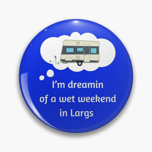 Item preview, Wet Weekend in Largs (Available in Blue and Red) designed and sold by Hampshire Historica.