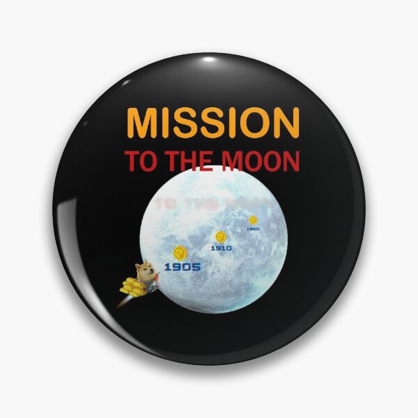 Item preview, Mission To The Moon Dogecoin <Price increases > designed and sold by DivineLiveShop.