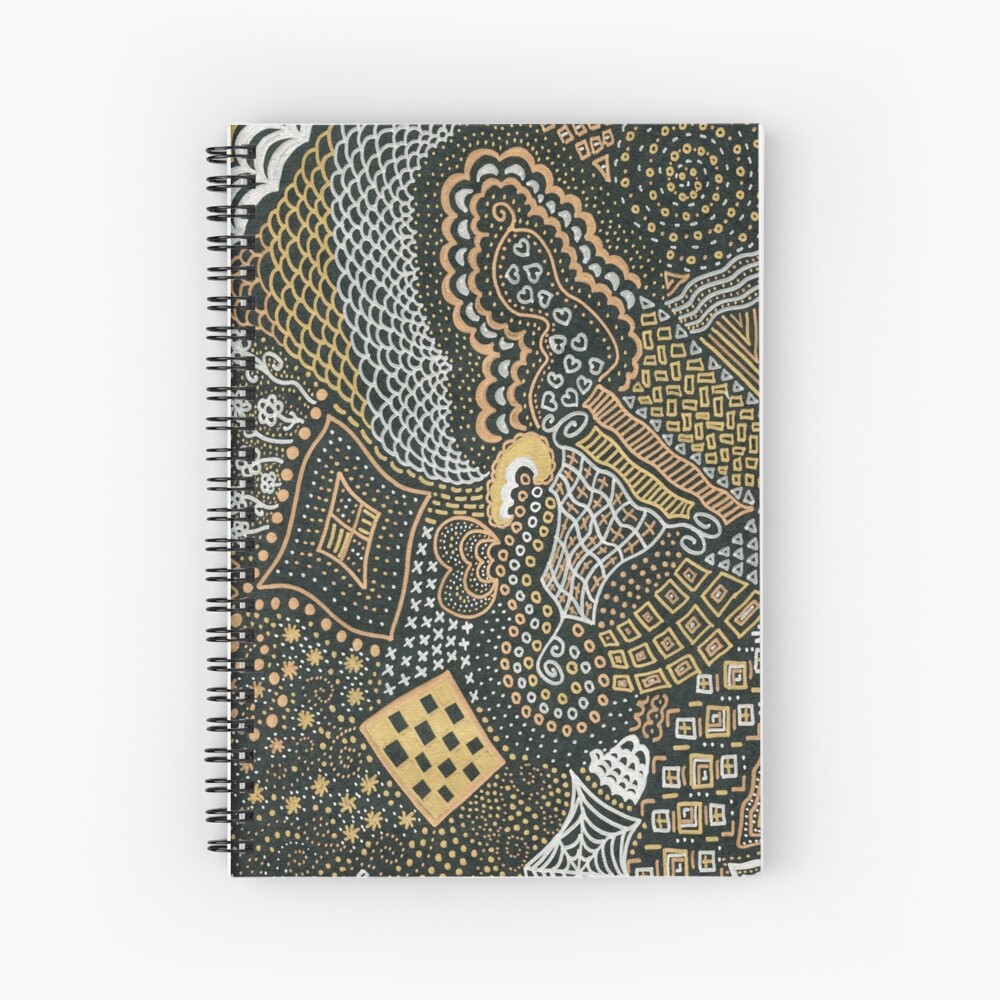 Zentangle 1 Spiral Notebook