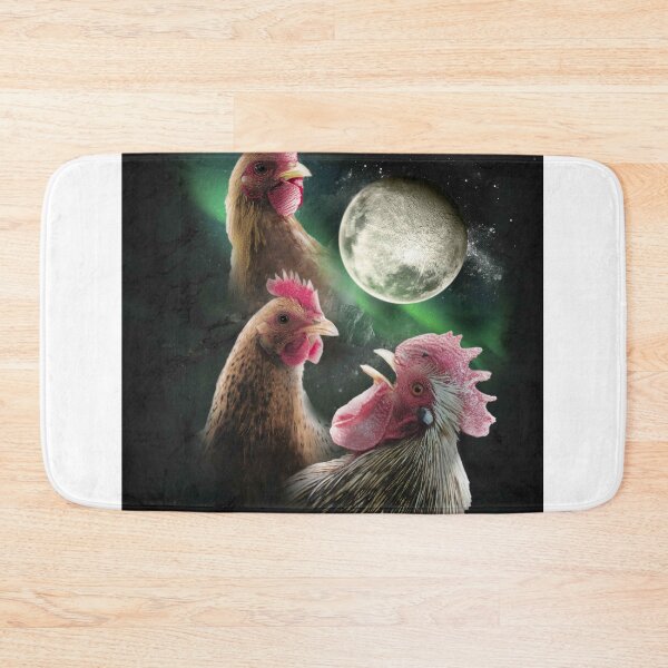 Item preview, 3 Chicken Moon, Wolf Chickens, Wolves Howling designed and sold by SkylerJHill.