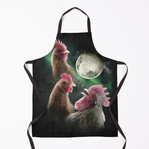 Item preview, 3 Chicken Moon, Wolf Chickens, Wolves Howling designed and sold by SkylerJHill.