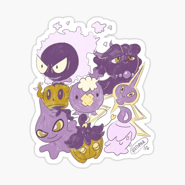 Ghost Babies by VIXTOPHER Sticker