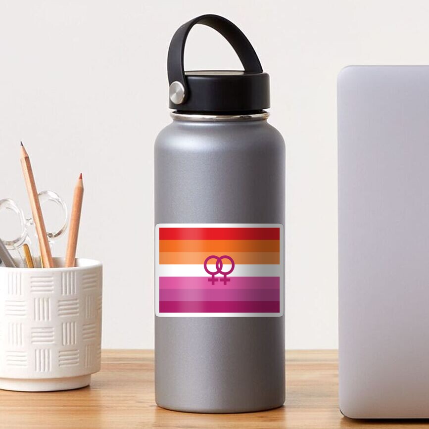 Lesbian Wlw Pride Flag Sticker For Sale By Identipride Redbubble