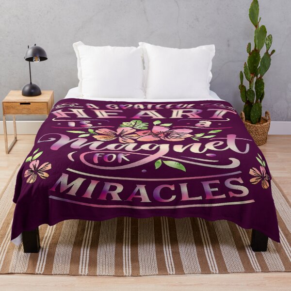 Item preview, A Grateful Heart Is A Magnet For Miracles designed and sold by goodguy53.