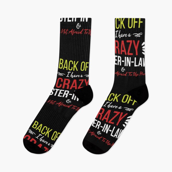 Item preview, Back Off I Have A Crazy Sister In Law designed and sold by ZimbomDesigner.